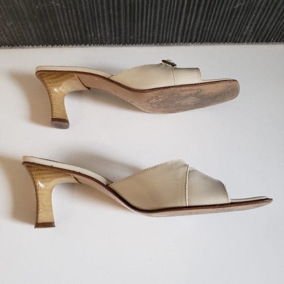 Leather Slip-on Heels - Picture 10 of 10